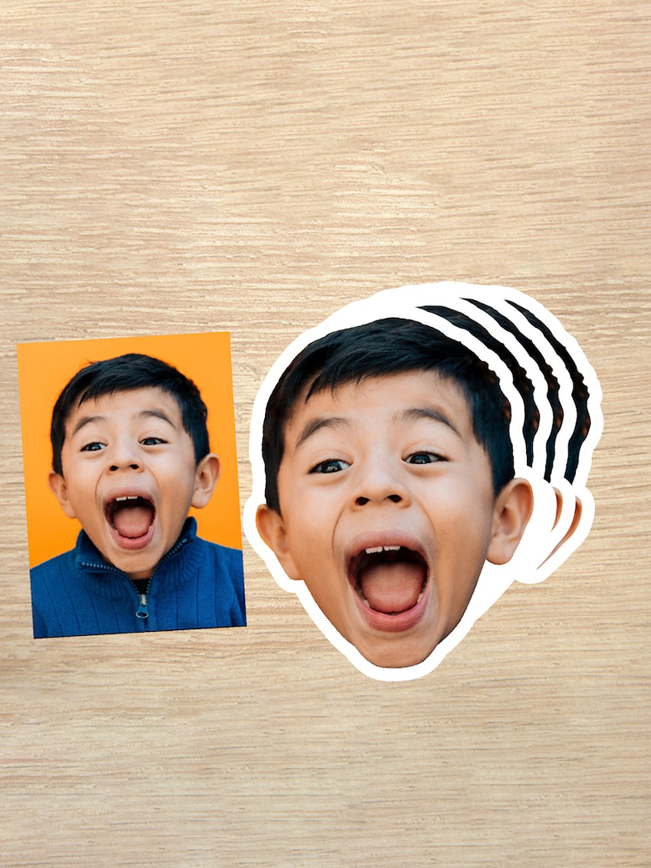 Custom Personalized Pet Photo Stickers